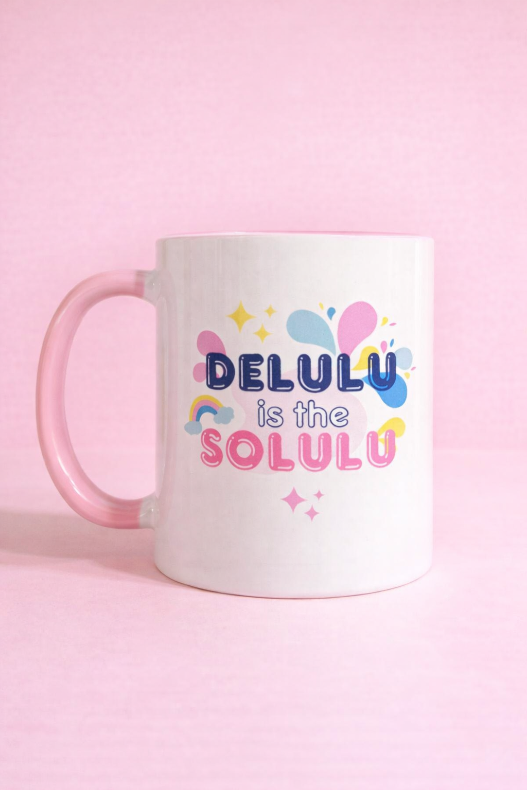 Delulu Is The Solulu Manifestation Mug PRE ORDER