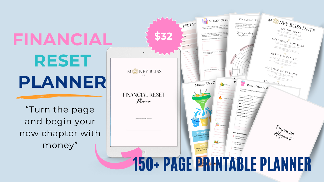 Financial Reset Planner